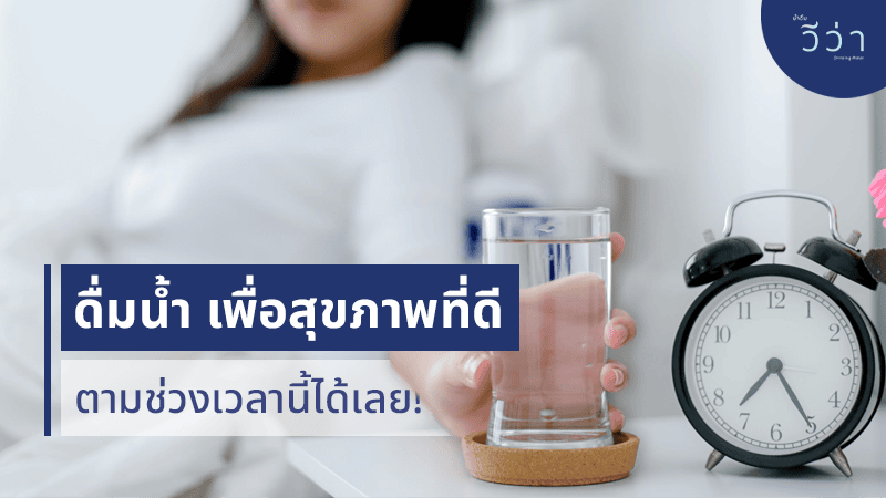 viva blog-ดื่มน้ำตามช่วงเวลา-น้ำดื่มวีว่า